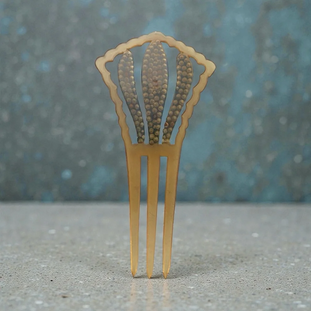 1920’s Vintage Celluloid Hair Comb